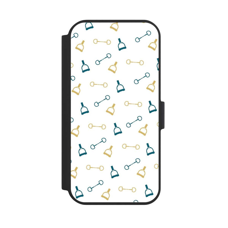 iPhone 15 NIVOflip Muster Reitsport