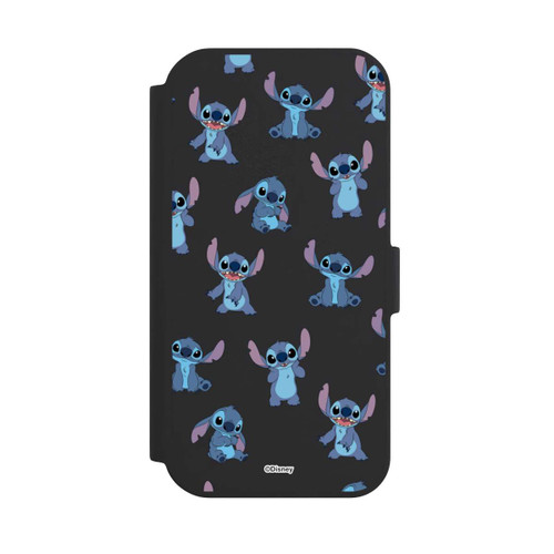 Apple iPhone 15 NIVOflip Stitch Faces Pattern Transparent