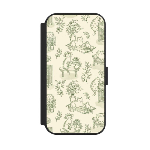 Apple iPhone 15 NIVOflip Chonky Cats Toile de Jouy