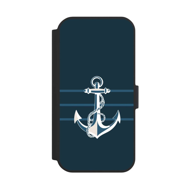 iPhone 15 NIVOflip Anchor Line Blue with AI