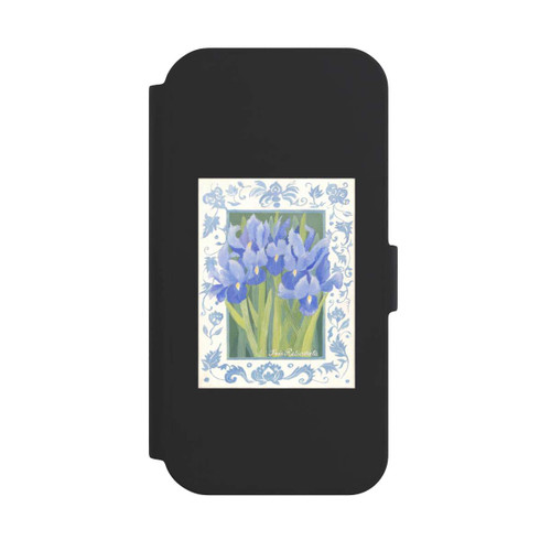Apple iPhone 15 NIVOflip Blue Iris, by Jennifer Abbott