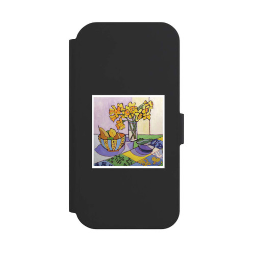 Apple iPhone 15 NIVOflip Daffodil Patchwork, 2023, by Catherine J Martzloff
