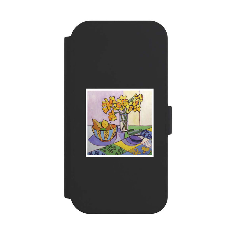 iPhone 15 NIVOflip Daffodil Patchwork, 2023, by Catherine J Martzloff