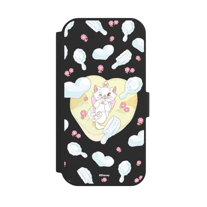 iPhone 15 NIVOflip Aristocats Marie Hearts Yellow Transparent