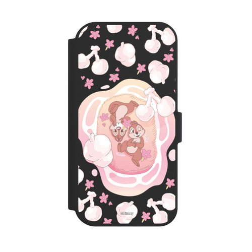 Apple iPhone 15 NIVOflip Chip and Dale Pink Transparent