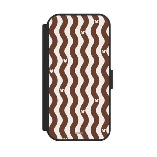 Apple iPhone 15 NIVOflip Micky Muster Braune Wellen