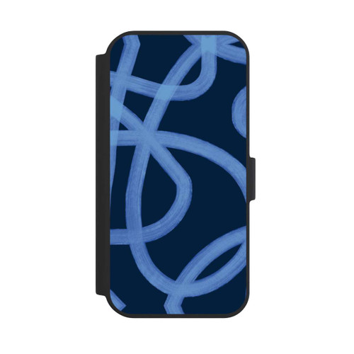 Apple iPhone 15 NIVOflip Laced Up Tones of Blue