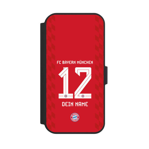 Apple iPhone 15 NIVOflip FC Bayern München Trikot Personalisierbar 25-26
