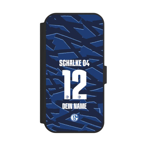 Apple iPhone 15 NIVOflip Schalke 04 Trikot Personalisierbar 25-26