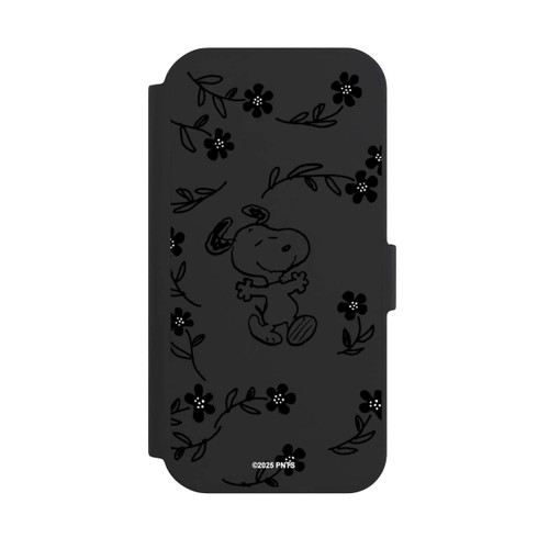 Apple iPhone 15 NIVOflip Snoopy und Flowers Transparent