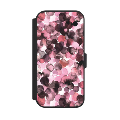 Apple iPhone 15 NIVOflip Blätterzauber Pink