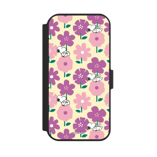 Apple iPhone 15 NIVOflip Peanuts Flower Pattern Yellow