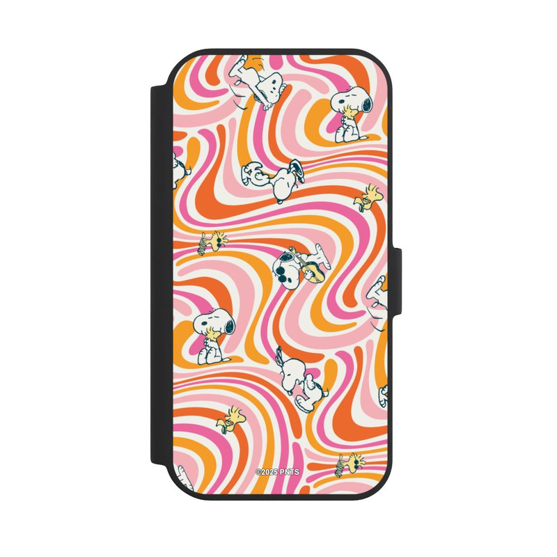 iPhone 15 NIVOflip Peanuts Hippie Pattern Orange