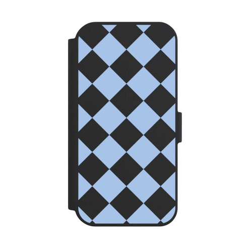 Apple iPhone 15 NIVOflip Raute Babyblau ohne Hintergrund