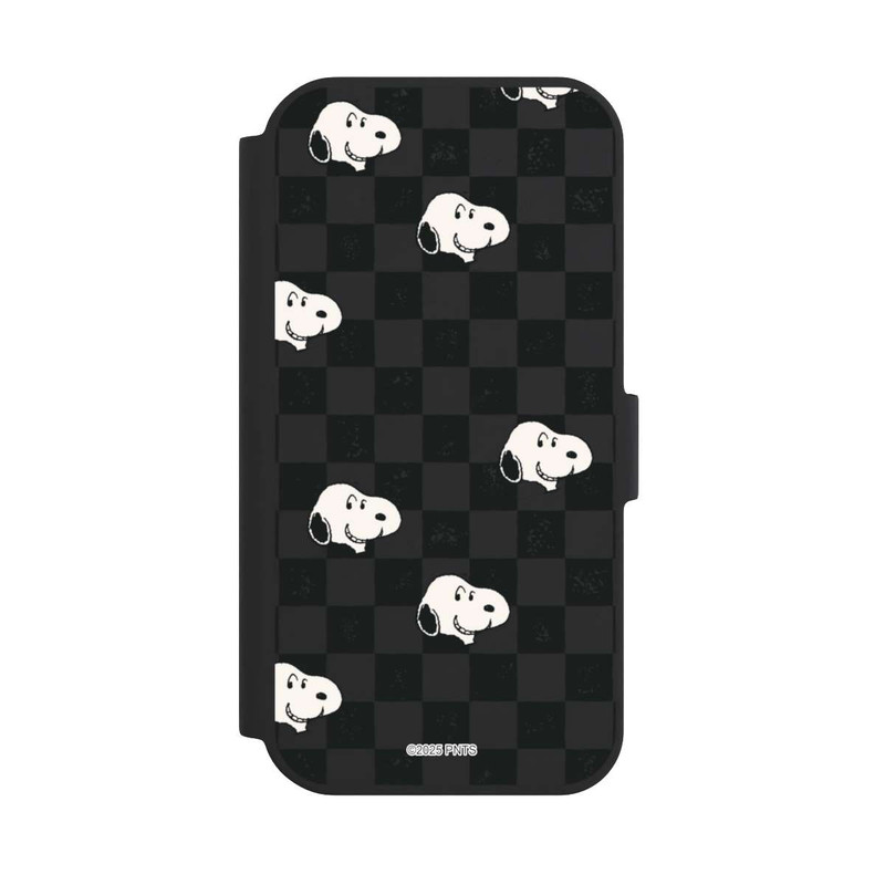 iPhone 15 NIVOflip Snoopy Checked Pattern