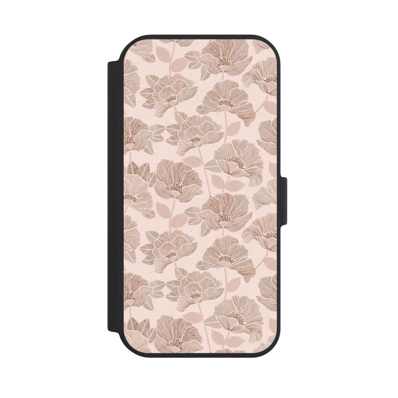 iPhone 15 NIVOflip Brown Floral Block