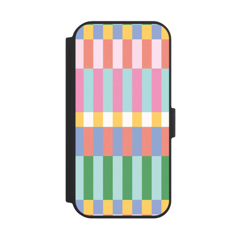 Apple iPhone 15 NIVOflip Checked Theme Pastel