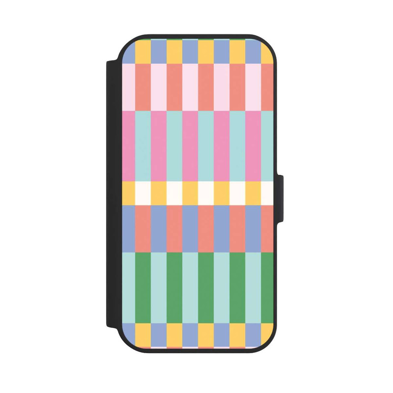 iPhone 15 NIVOflip Checked Theme Pastel