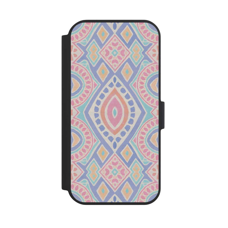 iPhone 15 NIVOflip Boho Geometric Mosaic Intricate Tribal Design