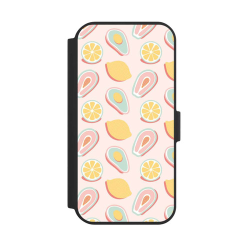 Apple iPhone 15 NIVOflip Sommermuster Pastell