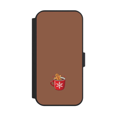 Apple iPhone 15 NIVOflip Schokoladen Lebkuchenmann Weihnachten