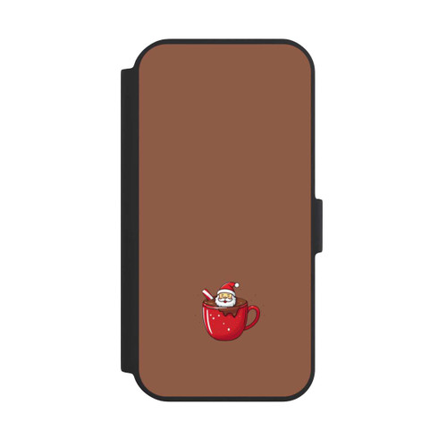 Apple iPhone 15 NIVOflip Kakaotasse Weihnachtsmann