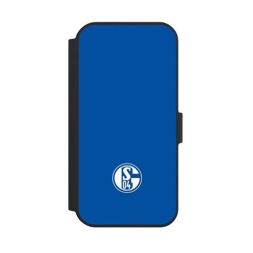 Apple iPhone 15 NIVOflip FC Schalke 04 Logo Blau