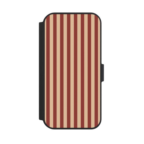 Apple iPhone 15 NIVOflip Streifen Tan