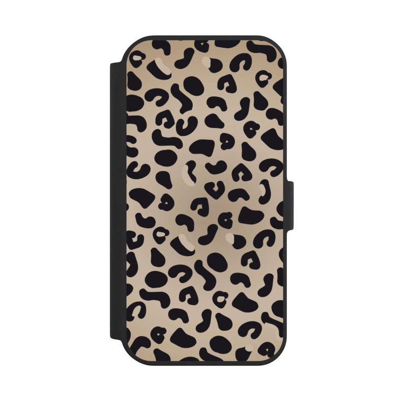 iPhone 15 NIVOflip Cheetah Pattern Light Brown