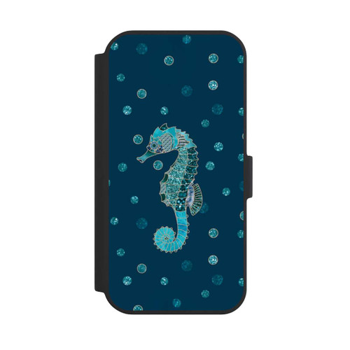 Apple iPhone 15 NIVOflip Glamour Sea Horse Art