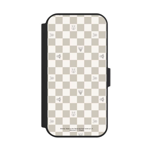 Apple iPhone 15 NIVOflip Winnie Puuh Kariert Beige