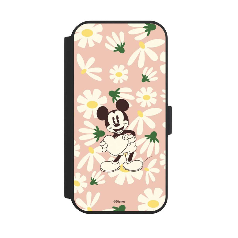 iPhone 15 NIVOflip Micky Maus Blumen für Valentines Tag