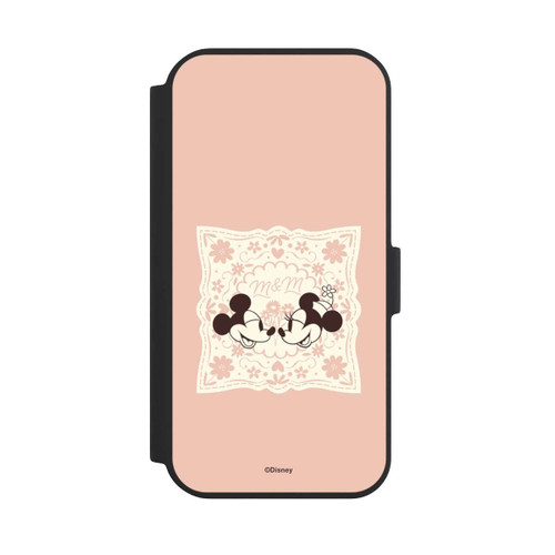 Apple iPhone 15 NIVOflip Minnie und Micky Forever Rosa