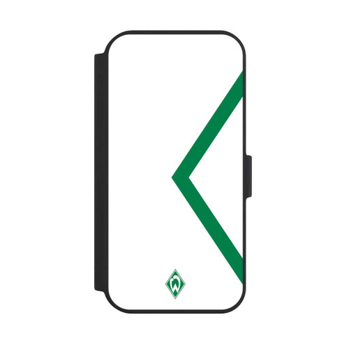 Apple iPhone 15 NIVOflip Werder Bremen Rautenelement Grün