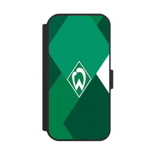 Apple iPhone 15 NIVOflip Werder Bremen Rautenmuster