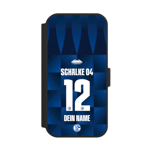 Apple iPhone 15 NIVOflip Schalke 04 Trikot Personalisierbar 26-27