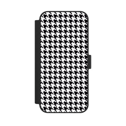 Apple iPhone 15 Plus NIVOflip Houndstooth black-white