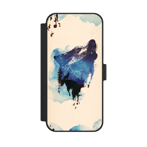 Apple iPhone 15 Plus NIVOflip Alone as a Wolf