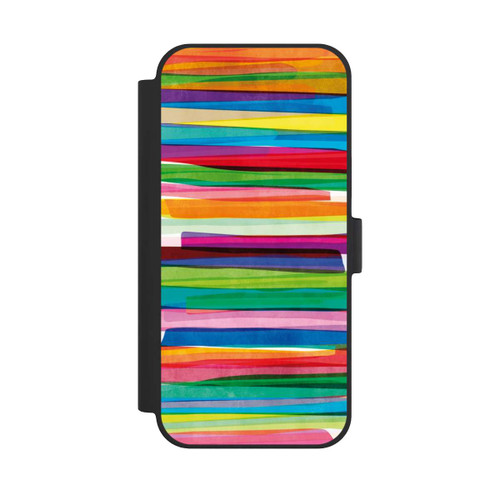 Apple iPhone 15 Plus NIVOflip Rayures Colorées 1