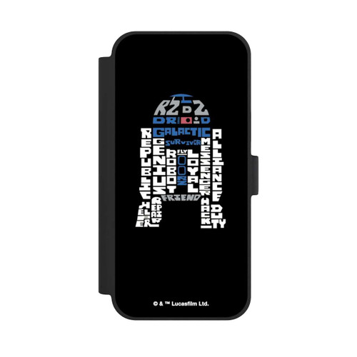Apple iPhone 15 Plus NIVOflip R2-D2 Typo Grafisch