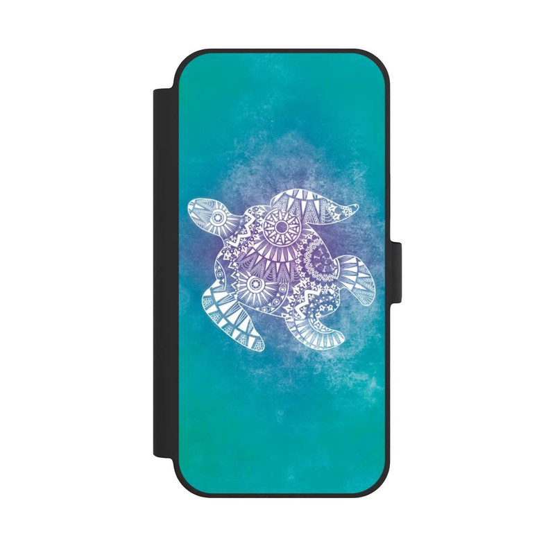 iPhone 15 Plus NIVOflip Mandala Schildkröte