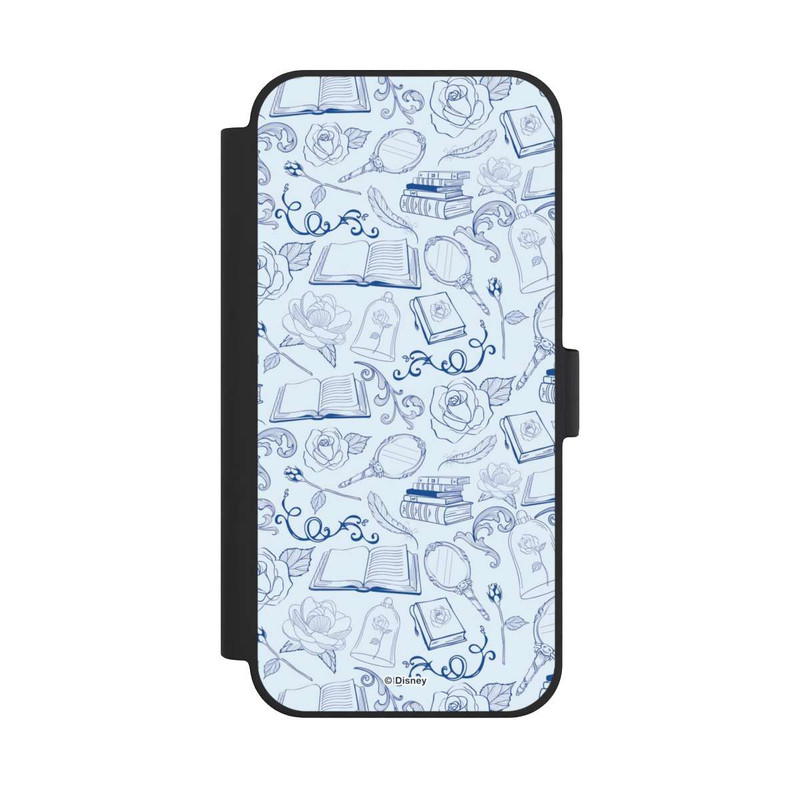 iPhone 15 Plus NIVOflip Beauty and Beast Pattern Blue