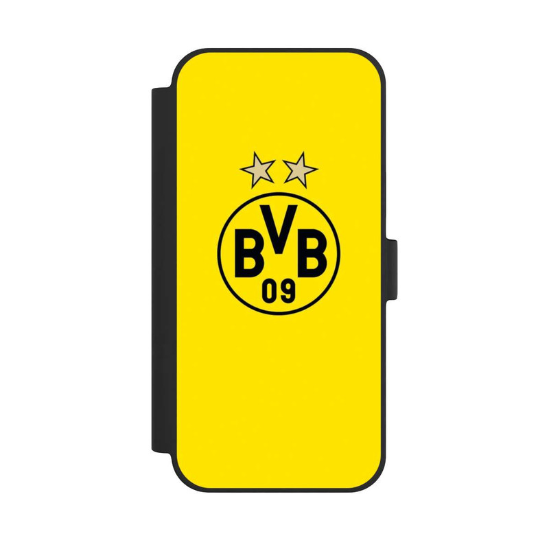 iPhone 15 Plus NIVOflip BVB Gelb / Sterne