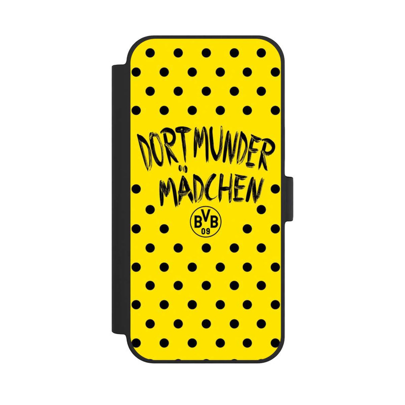iPhone 15 Plus NIVOflip BVB Dortmunder Mädel Punkte