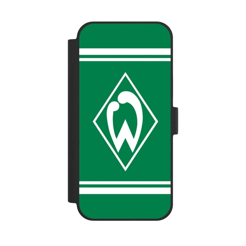iPhone 15 Plus NIVOflip Werder Stripes Green