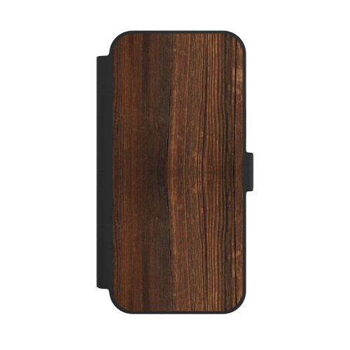 Apple iPhone 15 Plus NIVOflip Nußbaum Holzlook