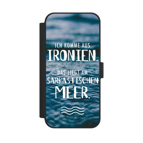 Apple iPhone 15 Plus NIVOflip Ich Komme aus Ironien