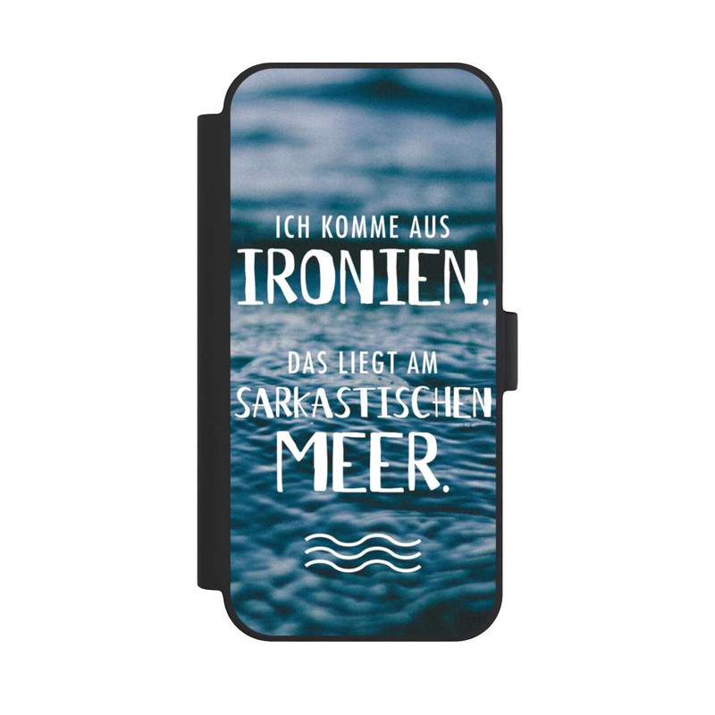 iPhone 15 Plus NIVOflip Ich Komme aus Ironien