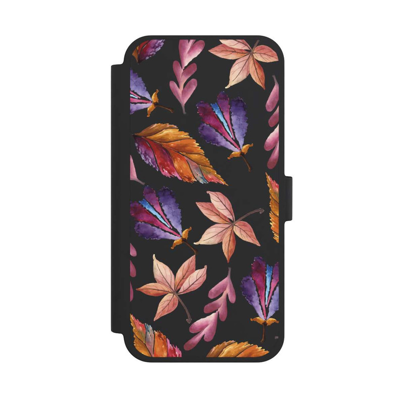 iPhone 15 Plus NIVOflip Feuilles aquarelles