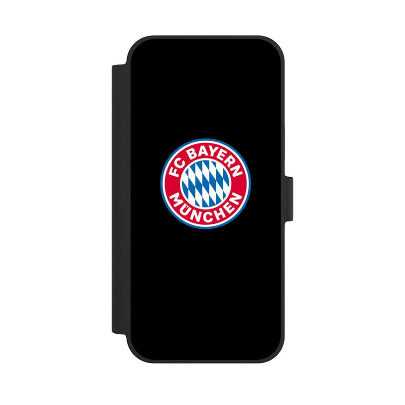 iPhone 15 Plus NIVOflip FCB Logo auf Schwarz